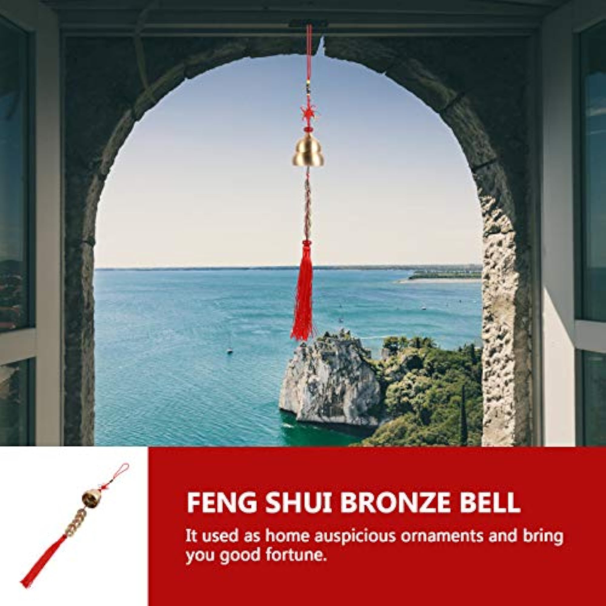 Chinese Feng Shui Bell for Wealth and Success